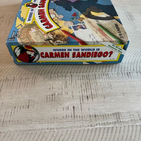 Vintage 1992 University Games Where in the World is Carmen SanDiego? - Picture 8 of 11